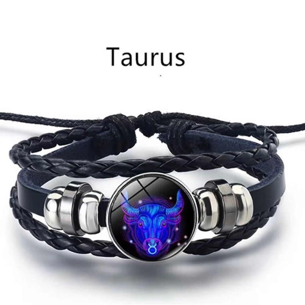 Taurus Zodiac Charm Bracelet New